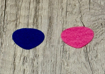 Stitch & Angel Felt Noses – Nose Accents for Amigurumi & Plush (6 Pieces)