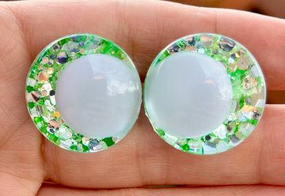 My Unicorn is Scared of Leprechauns Handpainted Offset Kawaii Safety Eyes