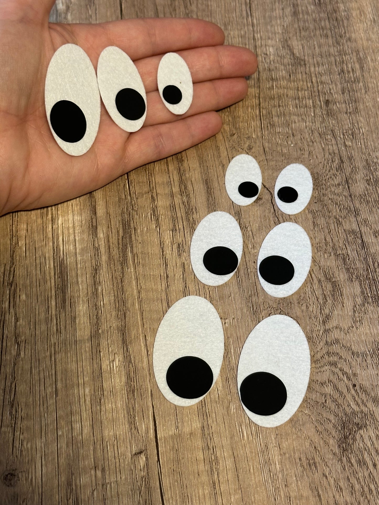 Heeler Felt Eyes - Arizonado Designs