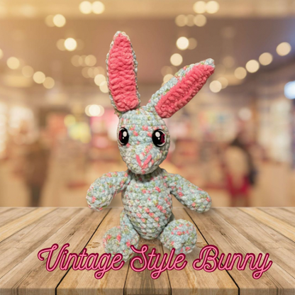 Vintage-like Bunny Plushie