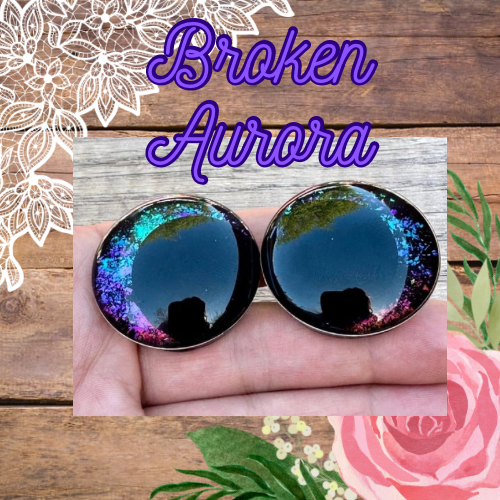 Broken Aurora Offset Kawaii Handpainted Safety Eyes