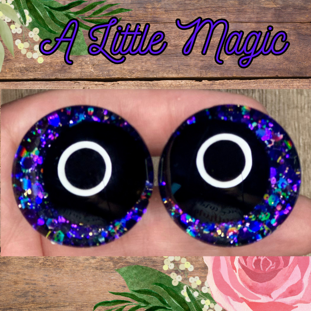 A Little Magic Offset Kawaii Handpainted Safety Eyes (1 set)