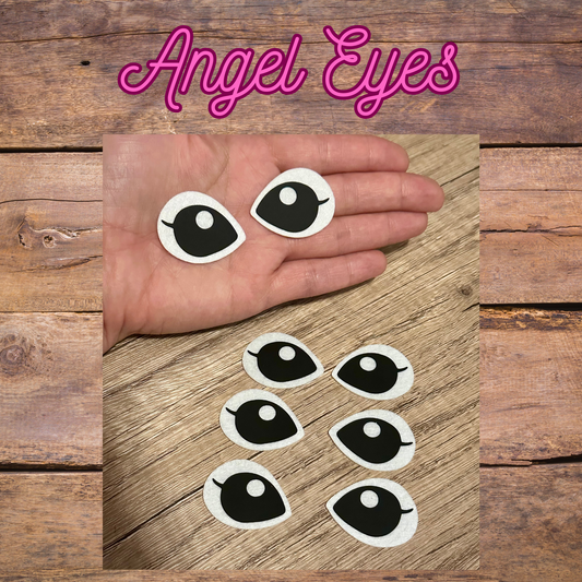 angel inspired felt eyes for amigurumi and crochet plush
felt craft eyes set of 3 with soft pastel angel design
Experiment 624 style felt eyes for plush toy details
felt eyes for handmade toys and plush projects
felt eye pieces for crochet amigurumi accessories
