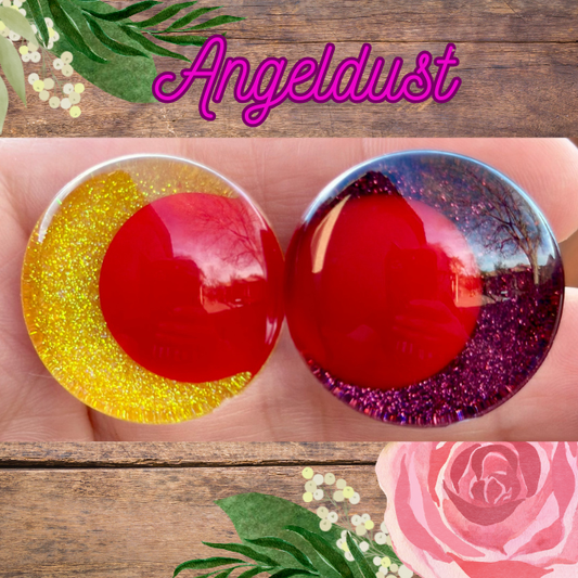 Angeldust Offset Kawaii Handpainted Safety Eyes (1 set)