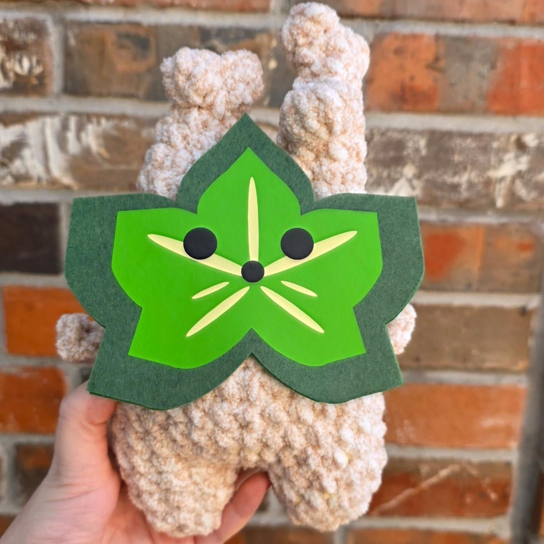 Pocket Korok Felt Face – Felt Face Applique for Crochet & Plush (4 sets)
