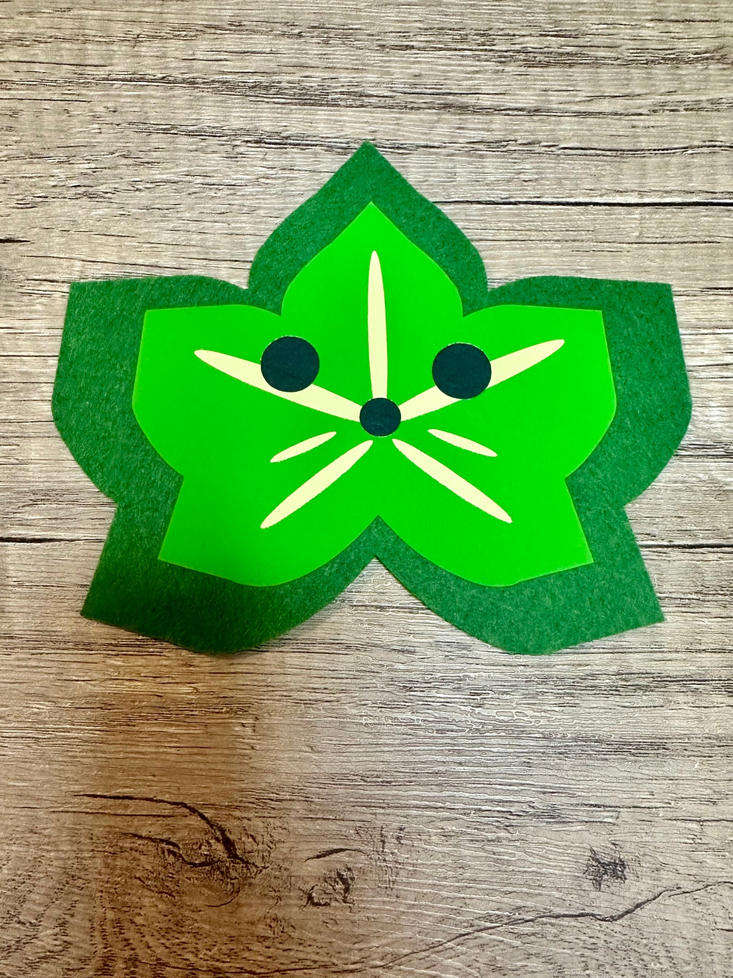 Pocket Korok Felt Face – Felt Face Applique for Crochet & Plush (4 sets)