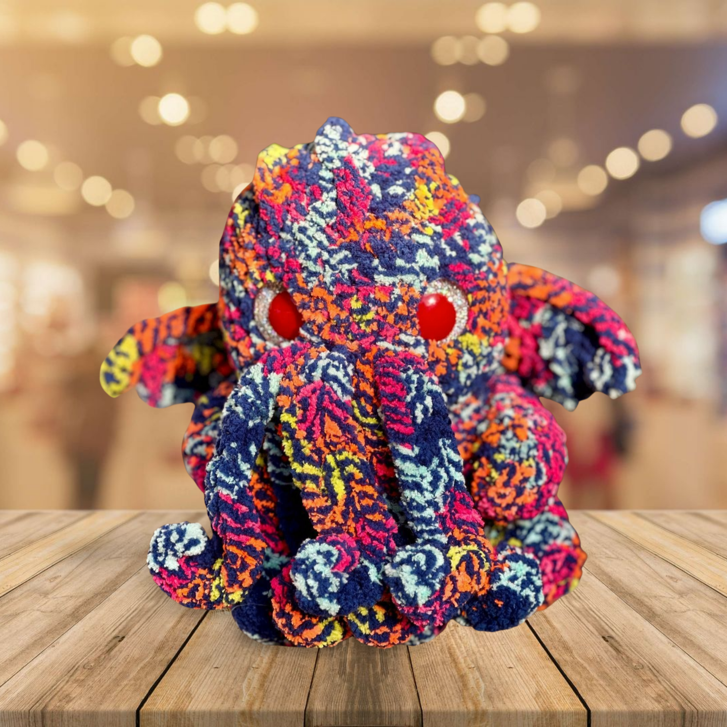 Rainbow Cthulhu Plush