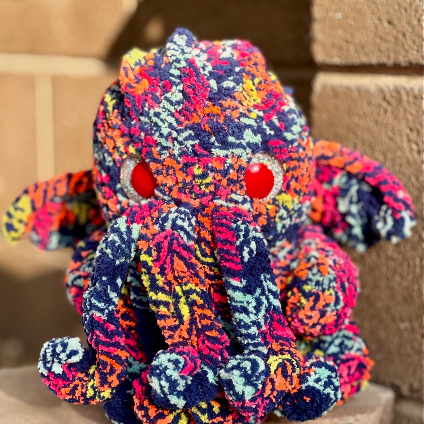 Rainbow Cthulhu Plush