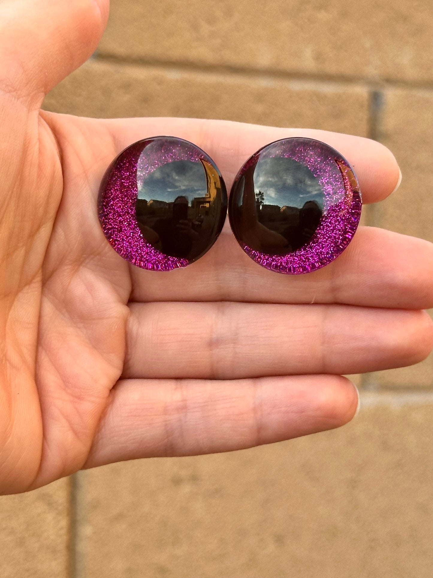 Fantasy Offset Kawaii Handpainted Safety Eyes (1 set)