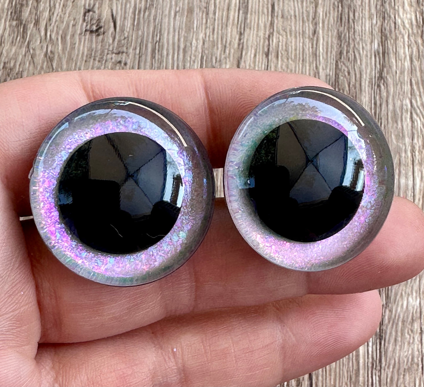 Iced Opal Standard Handpainted Safety Eyes