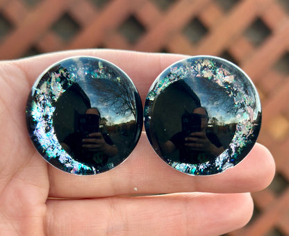 Broken Ice Offset Kawaii Handpainted Safety Eyes (1 set)