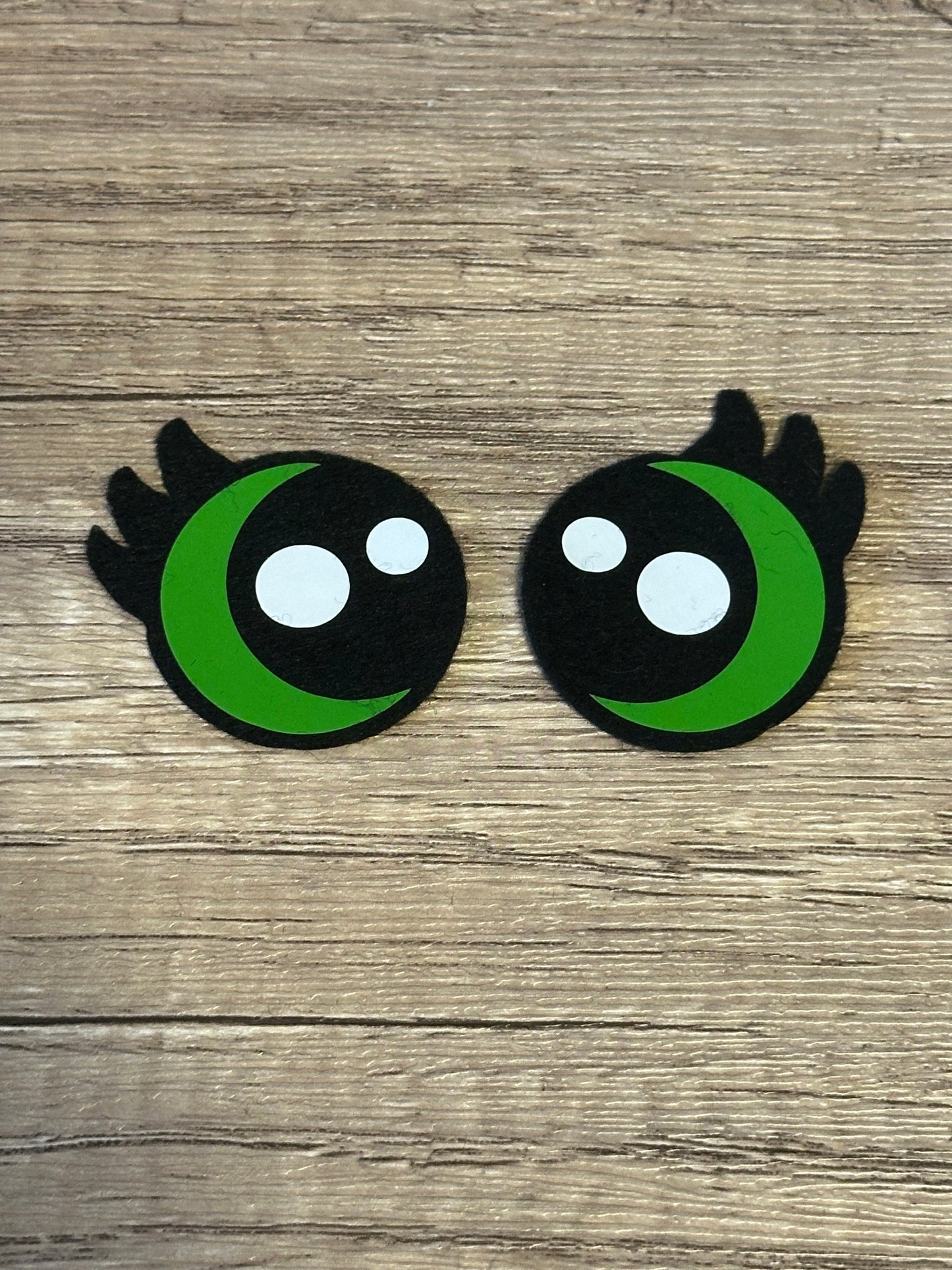 Kawaii Eyelash Felt Eyes - Arizonado Designs