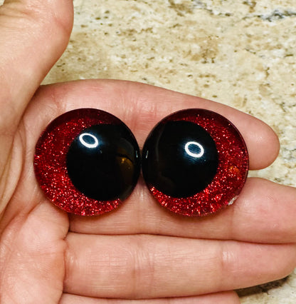 New Orleans Vampires Offset Kawaii Handpainted Safety Eyes (1 set)
