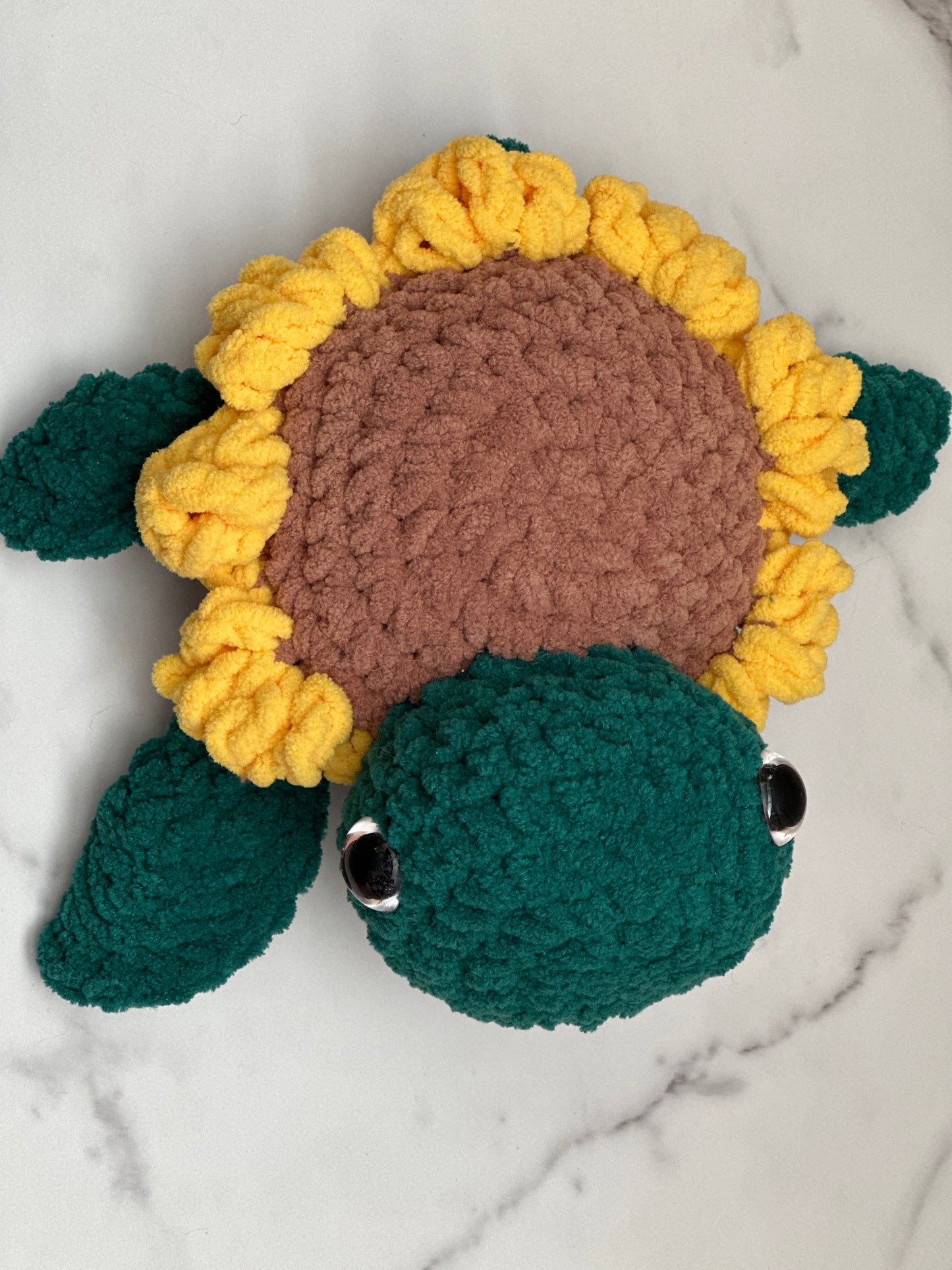 Sunflower Turtle Plushie