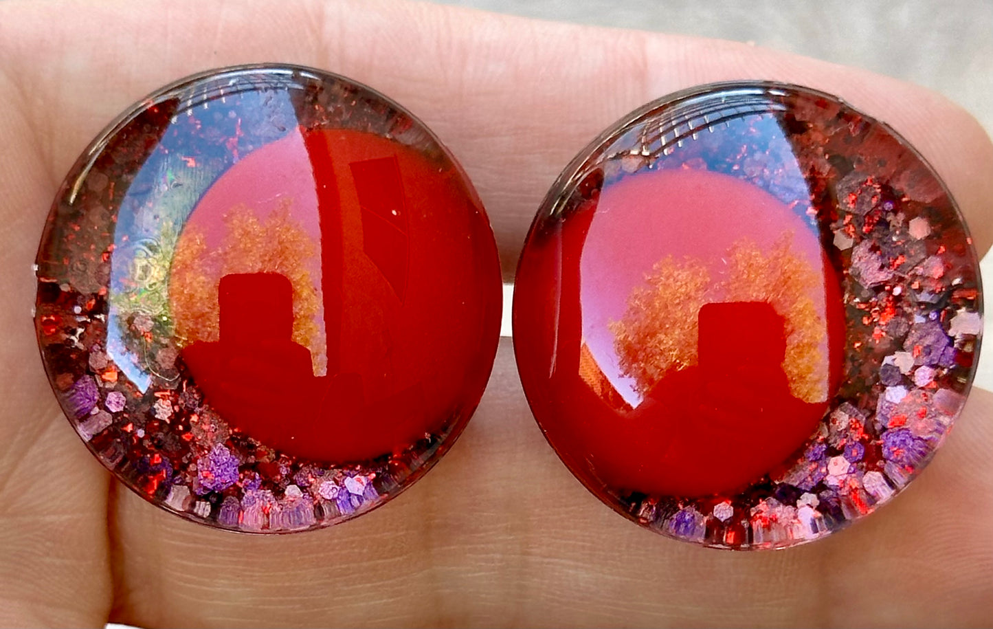 Horror Asylum Offset Kawaii Handpainted Safety Eyes (1 set)