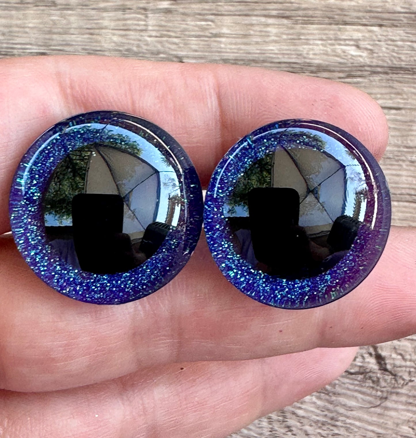 Grape Escape Standard Handpainted Safety Eyes