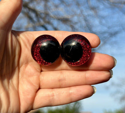 Mermaid Stole My Lipstick Handpainted Offset Kawaii Safety Eyes