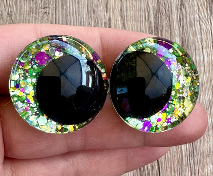 Zombies Feeding Offset Kawaii Handpainted Safety Eyes (1 set)