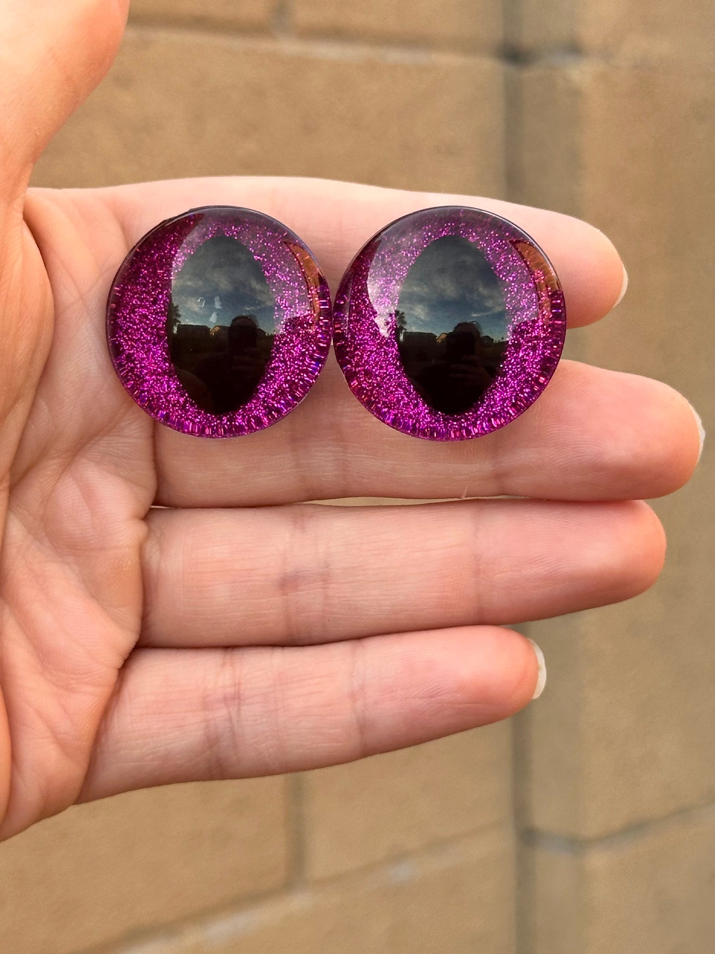 Fantasy Slit Pupil Handpainted Safety Eyes (1 set) (Copy)