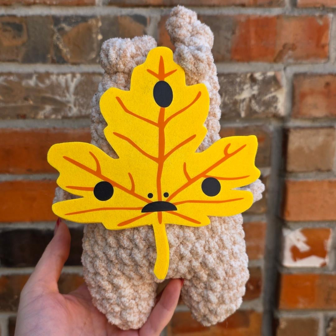 Korok Full Size Felt Face – Felt Face Accents for Crochet Plush & Amigurumi (3 Sets)