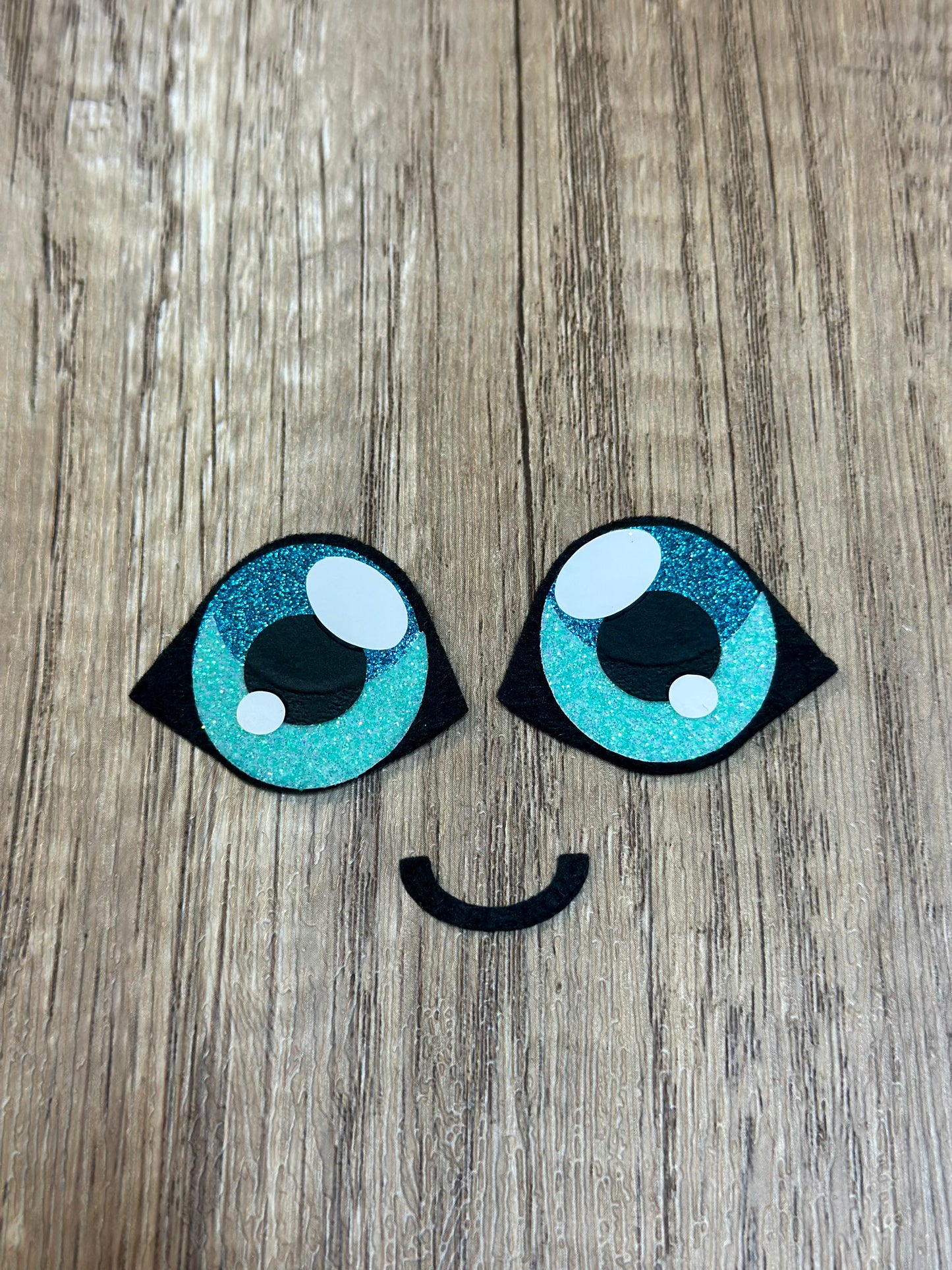 Premium pre-cut Patamon felt eyes for amigurumi