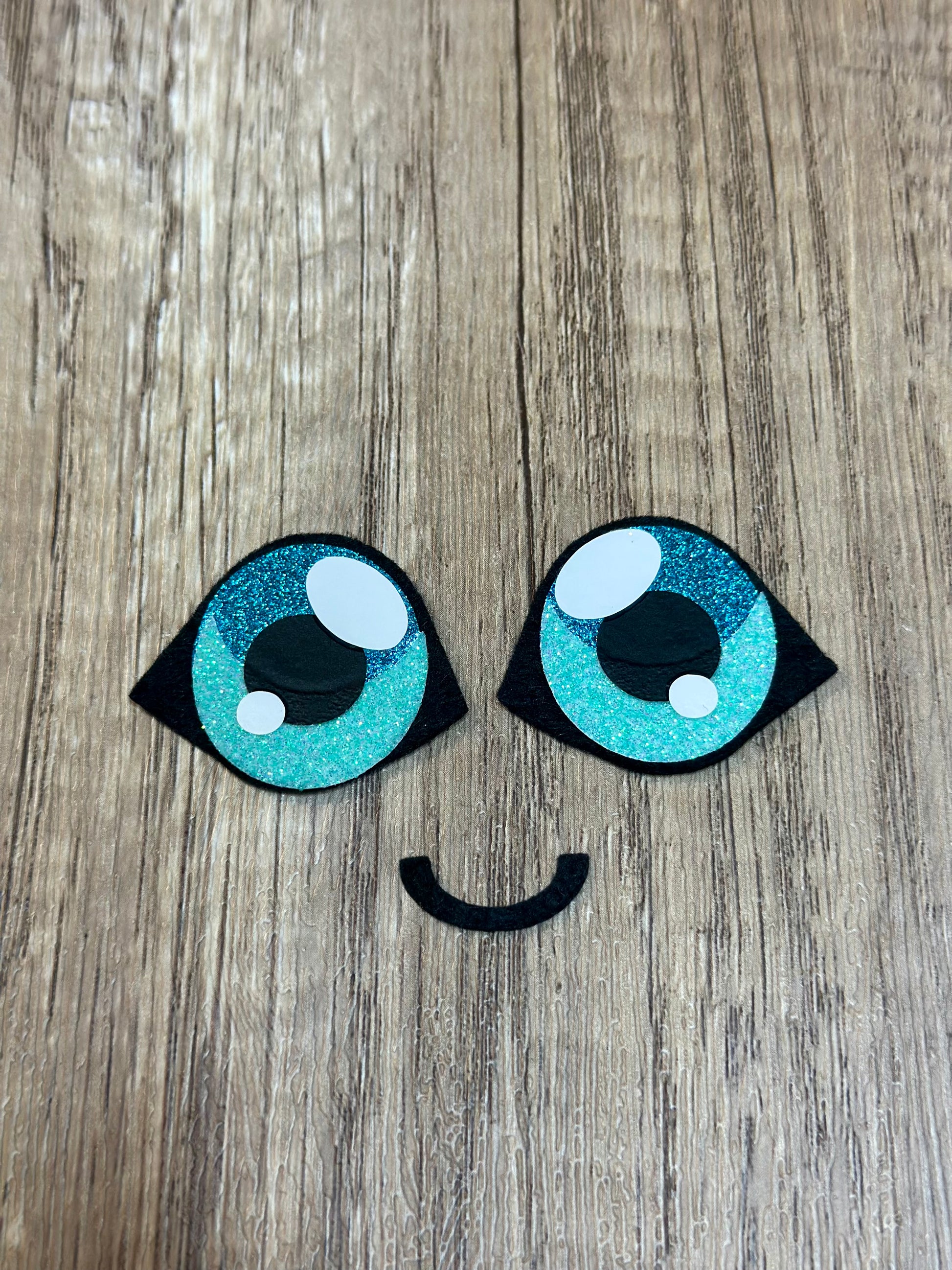 Premium pre-cut Patamon felt eyes for amigurumi
