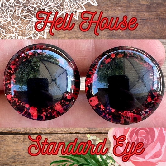Hell House Standard Handpainted Safety Eyes (1 set)