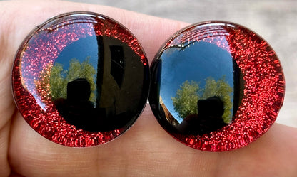 Fire Down Below Offset Kawaii Handpainted Safety Eyes (1 set)