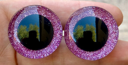 Jelly Donuts for the Road Standard Handpainted Safety Eyes (1 set)