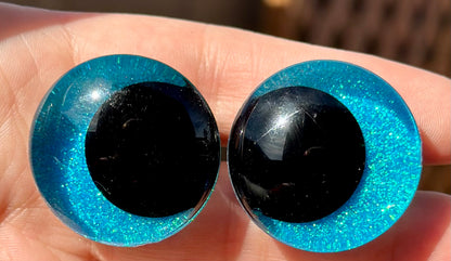 Light Fury Offset Kawaii Handpainted Safety Eyes (1 set)