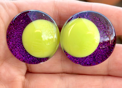 Creepy Beetle Kid Offset Kawaii Handpainted Safety Eyes (1 set)