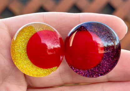 Angeldust Offset Kawaii Handpainted Safety Eyes (1 set)