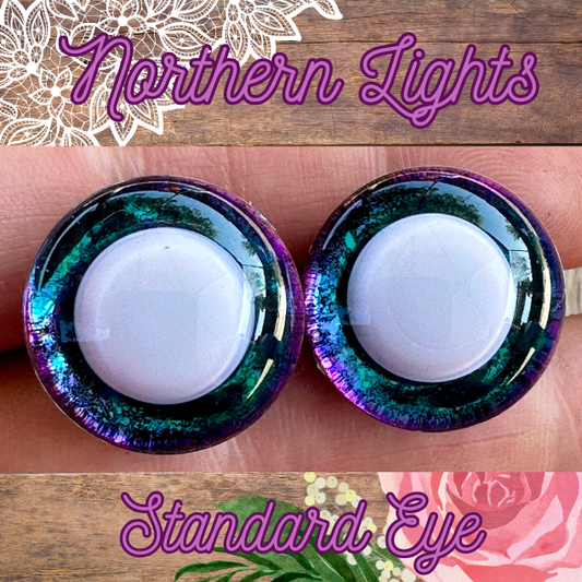 Northern Lights Standard Handpainted Safety Eyes (1 set)
