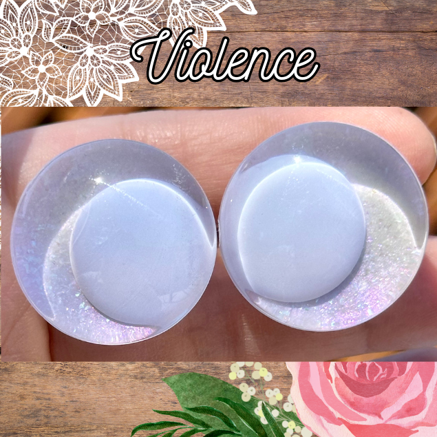 Violence Offset Kawaii Handpainted Safety Eyes (1 set)