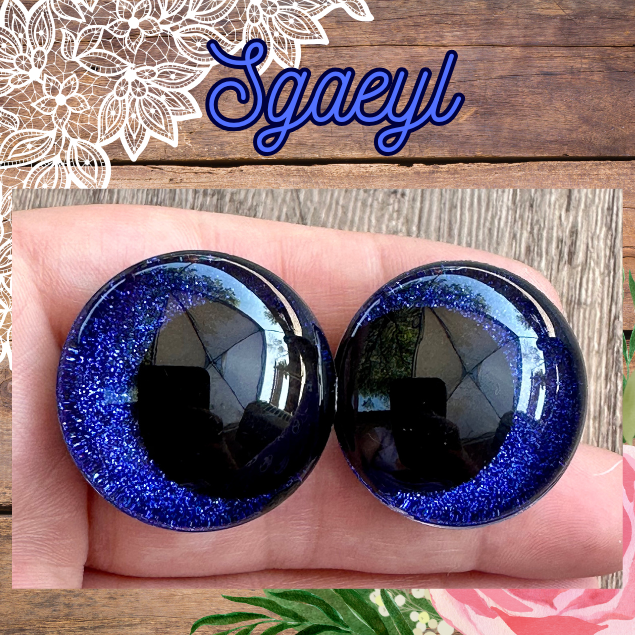 Sgaeyl Offset Kawaii Handpainted Safety Eyes 1 set