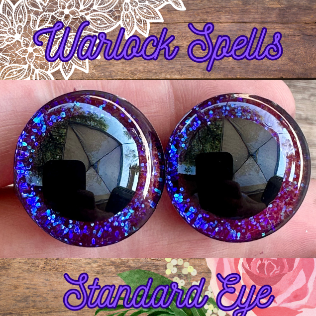 Warlock Spells Standard Handpainted Safety Eyes (1 set)