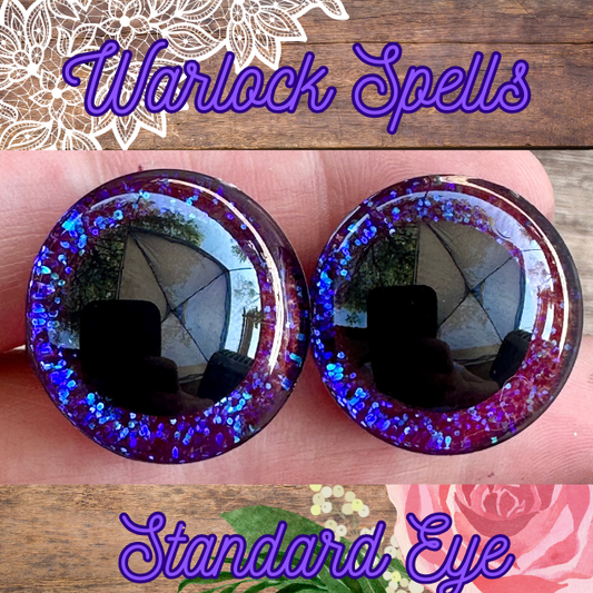 Warlock Spells Standard Handpainted Safety Eyes (1 set)