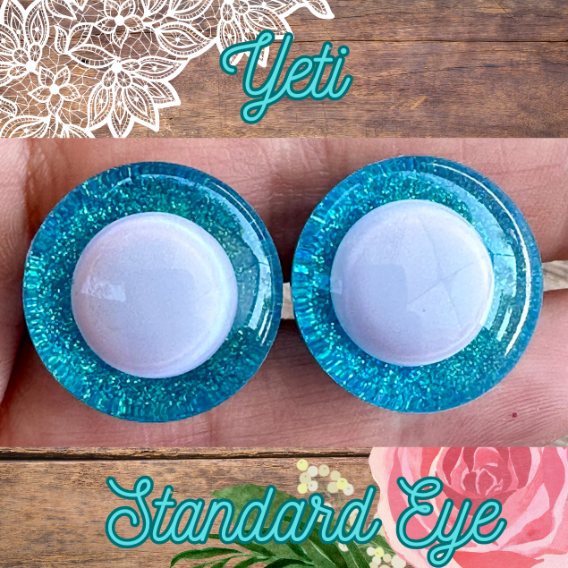 Yeti Standard Handpainted Safety Eyes (1 set)