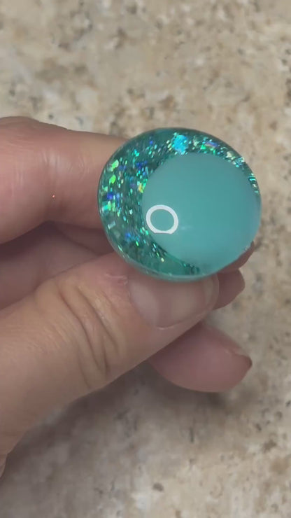 Miku Offset Kawaii Handpainted Safety Eyes 1 set