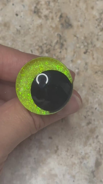 Hello Sunshine Handpainted Offset Kawaii Safety Eyes (1 set)