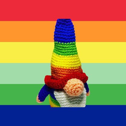 Rainbow Gnome Crochet Pattern - Arizonado Designs