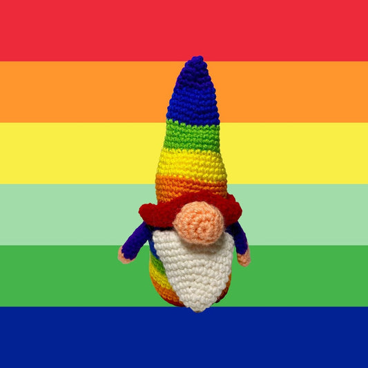 Rainbow Gnome Crochet Pattern - Arizonado Designs