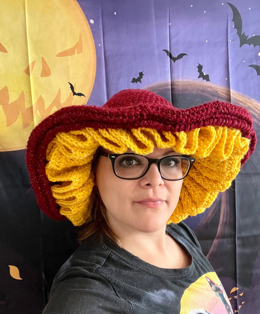 Crochet Witch Costume Hat - Arizonado Designs