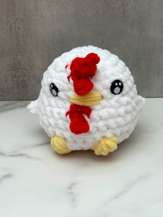 Small Chicken Plushie - Arizonado Designs