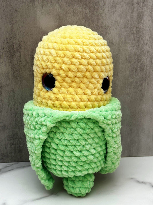 Large Corn Plushie with Removable Husk - Arizonado Designs