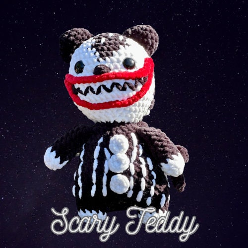 NBC Scary Teddy Plushie - Arizonado Designs