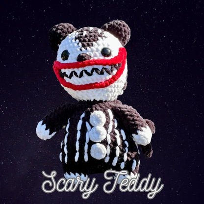 NBC Scary Teddy Plushie - Arizonado Designs