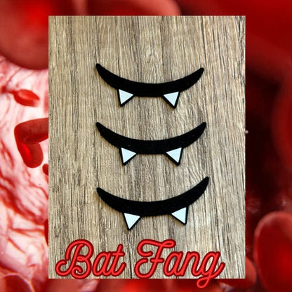Halloween Felt Bat Fangs - Arizonado Designs
